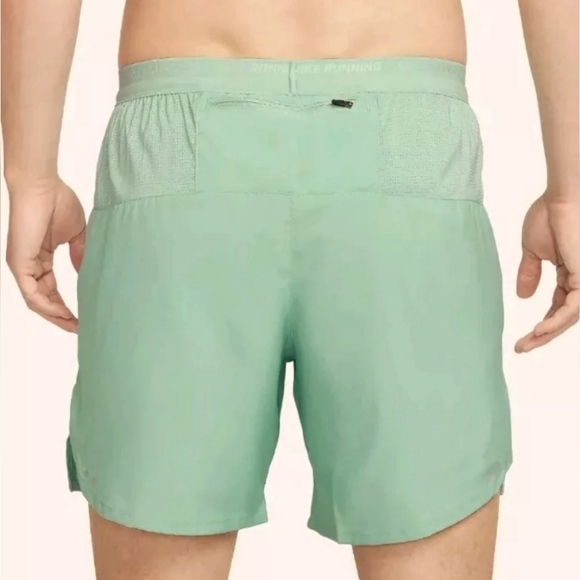 Nike Stride men's 7" 2-in-1 Running Shorts - Mineral Green - Picture 2 of 13